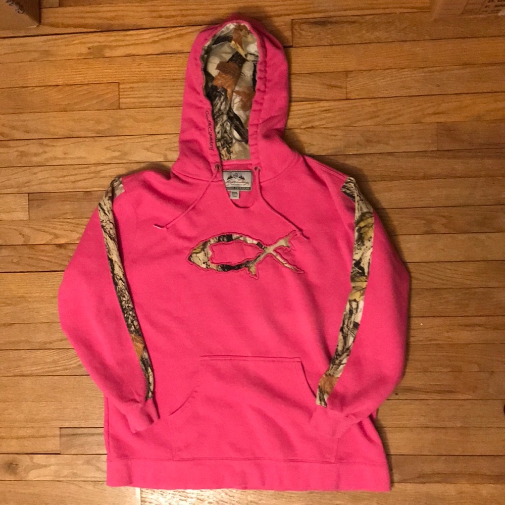 Pink and Camo Legendary Whitetails 2XL Sweatshirt